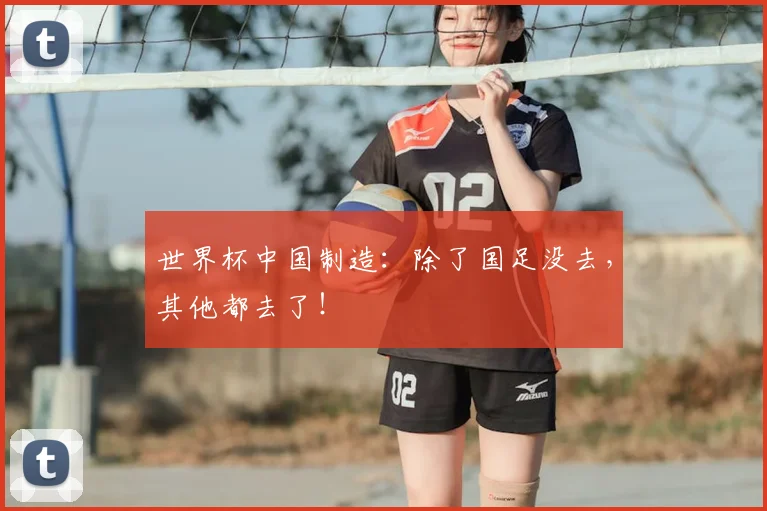 世界杯中国制造：除了国足没去，其他都去了！