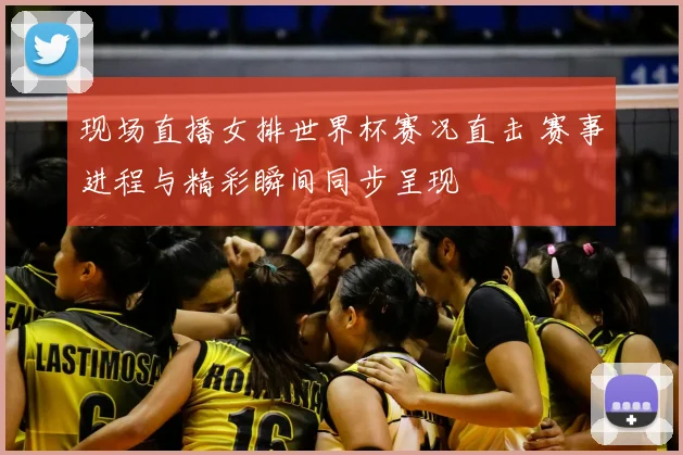 现场直播女排世界杯赛况直击 赛事进程与精彩瞬间同步呈现